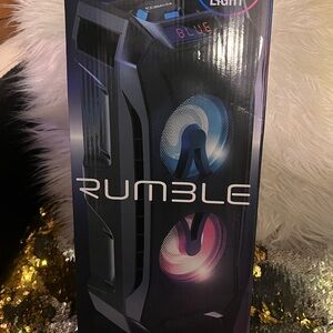 #913-NIB Rumble Cobaltx Wireless Tailgate Speaker w/Color Change LED Lights